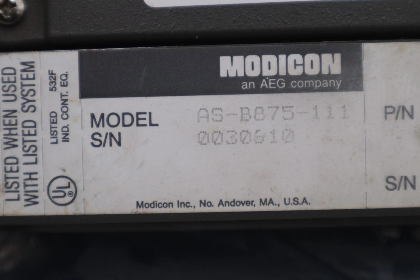 Schneider electric as-b875-111 plc module stock g210 - Image 2