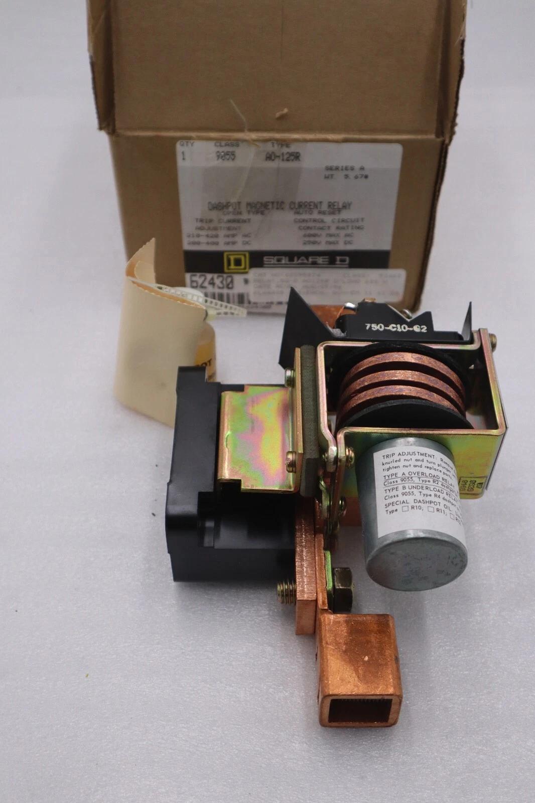 New schneider electric 9055 ao-125r/ 9055a0125r current relay Magnetics #g552a - Image 1