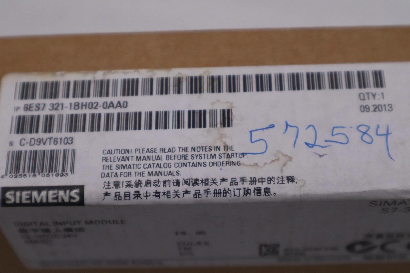 Siemens 6es7 321-ibh02-0aa0 simatic s7-300 digital input module new sealed#g387a - Image 2