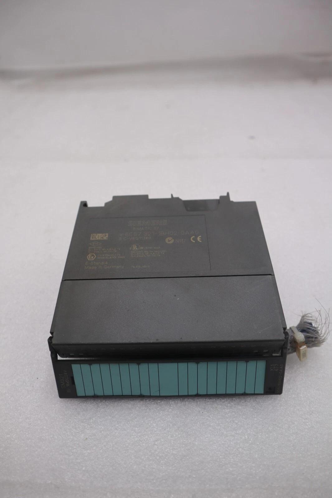 SIEMENS 6ES7 321-1BH02-0AA0 SIMATIC S7 INPUT MODULE STOCK K-3504 - Image 1