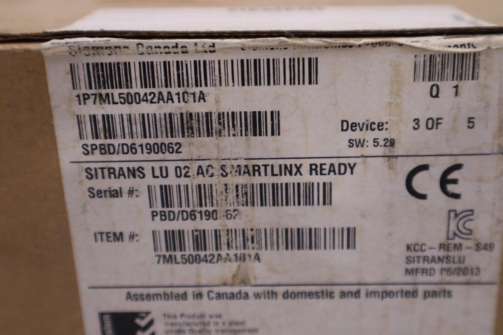 Siemens 7ml5-004-2aa10-1a / 7ml50042aa101a new in box stock h397 - Image 2