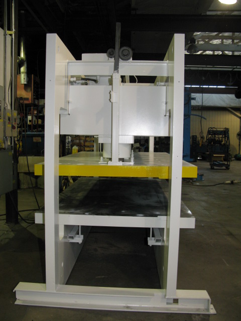 270 Ton, Wemhoner #KT-M-15/28-240, hydraulic press, 110" LR x 59" FB, dwnact, 16" daylight, 10" stroke, 96" - Image 2