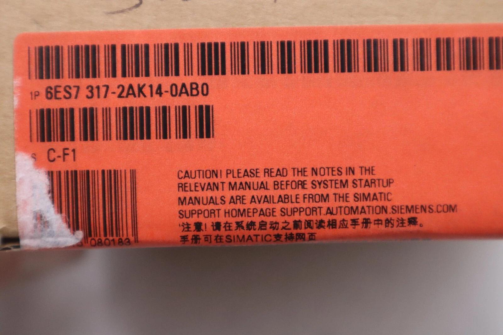 NEW 6ES7 317-6FF04-0AB0 Central Processing Unit CPU 317F-2 D2 SIEMENS S7-300 - Image 2