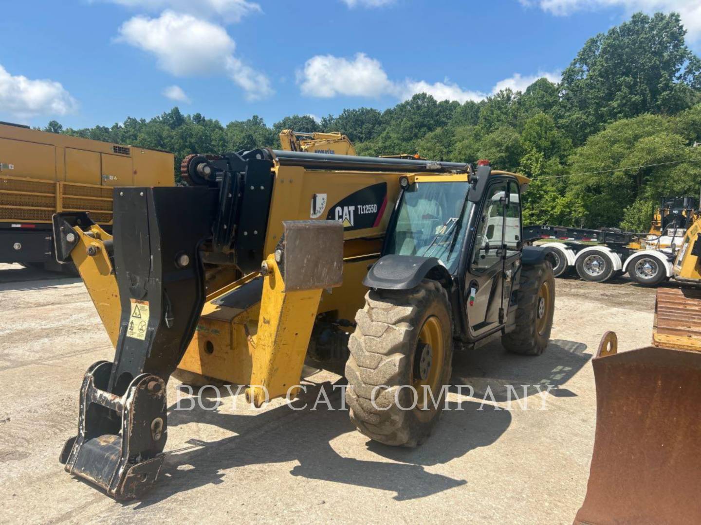 Cat TL1255D, Telehandler, 3154 hours, S/N: ML702393, 2019 - Image 1