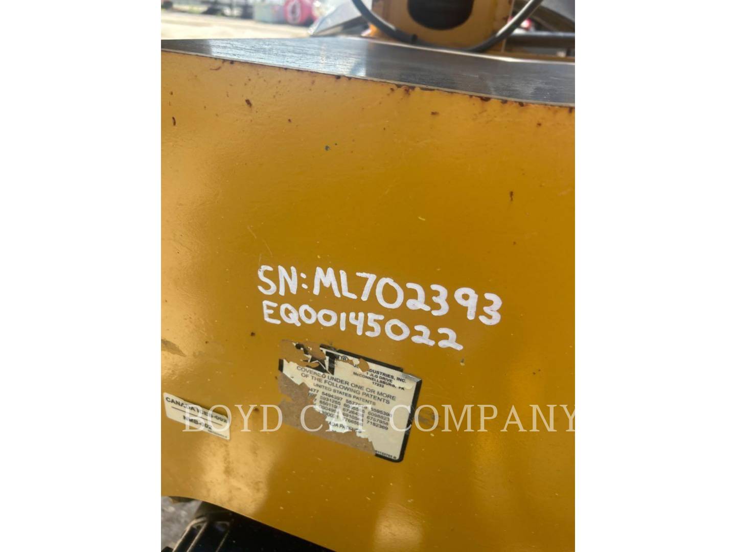 Cat TL1255D, Telehandler, 3154 hours, S/N: ML702393, 2019 - Image 6