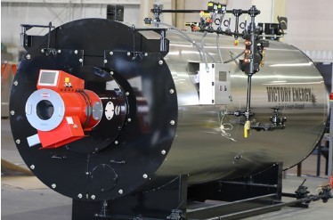 2200 HP Victory Energy #Frontier-Series, firetube boiler, 3 pass, dryback, 250 psig, new - Image 1