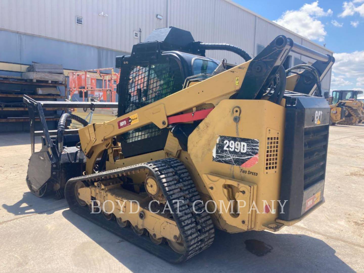 Cat 299D2 XHP, Skid Steer Loader, 2612 hours, S/N: DX203652, 2018 - Image 4