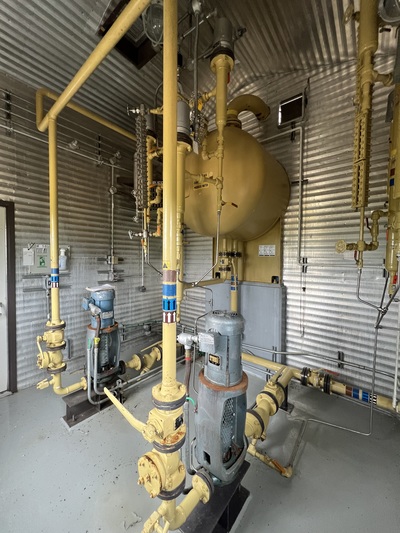48" x 12' Flare Knockout, 30 bbl, 150 psi, 1989 - Image 8