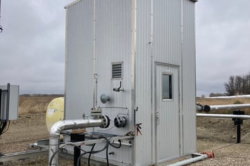 24" Sweet Vertical Inlet Separator, 1480 psi, 3-phase, 1998 - Image 2