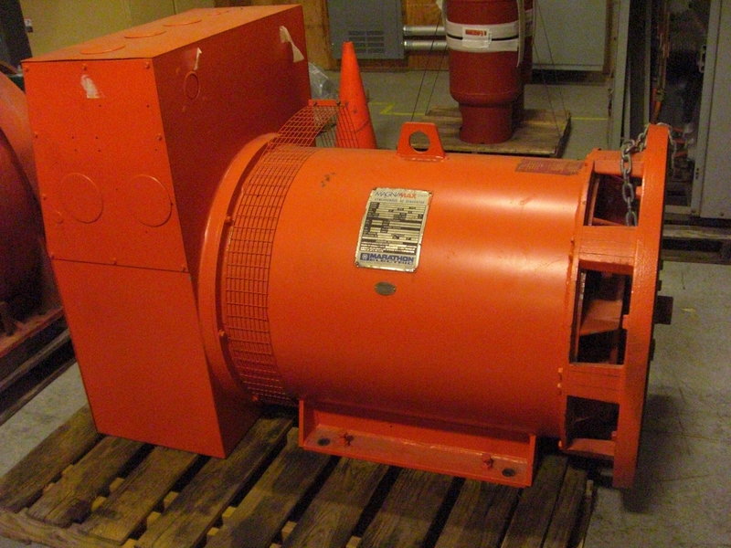 550 KW Marathon alternator, 1800 RPM, 480 VAC, 60 Hz - Image 1