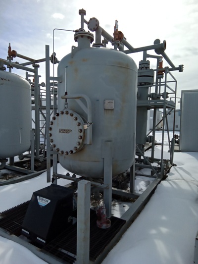 60" Sour Vertical Sand Separator, 170 psi, 2-phase, 2012 - Image 1
