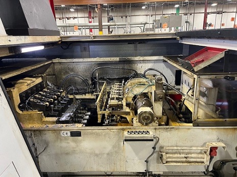 .708" x 7.48" Nedschroef #NB518L, 5-die bolt maker, pointer station, threading station, IFO transfer - Image 6