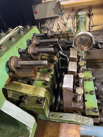 1.06" x 8.66" Nedschroef #BV6, 4-die high speed bolt maker, 115 PPM, imed knockouts in all stations - Image 6