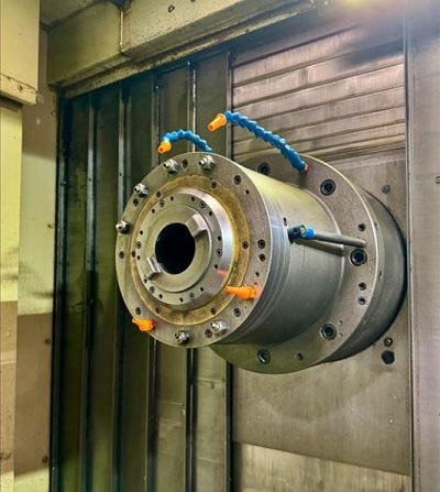 OKK #HM-1250S, 4-Axis CNC horizontal machining center, Fanuc 310iS-A, 66.9" X, 55.1" Y, 48.8" Z, 60 automatic - Image 4