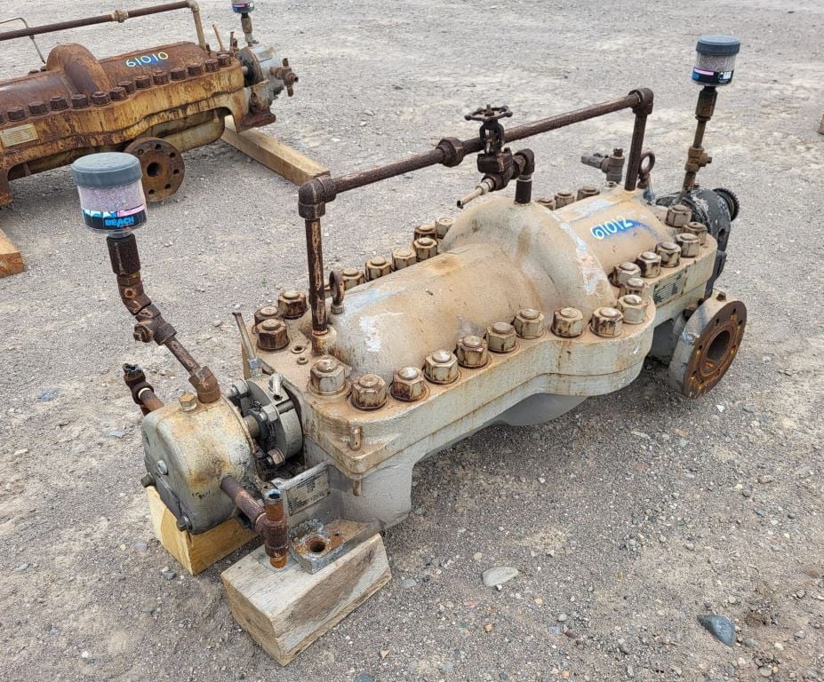 482 GPM @ 1500' TDH, Ingersoll-Rand #2.5CNTA-8, horizontal single stage centrifugal pump, complete - Image 1