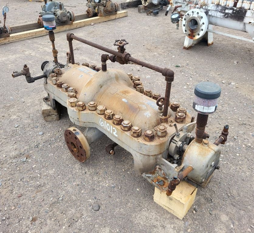 482 GPM @ 1500' TDH, Ingersoll-Rand #2.5CNTA-8, horizontal single stage centrifugal pump, complete - Image 2