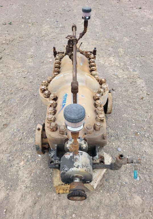 482 GPM @ 1500' TDH, Ingersoll-Rand #2.5CNTA-8, horizontal single stage centrifugal pump, complete - Image 6