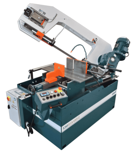 13" x 21.6" MidAtlantic Global Carif #550-BSA-VAR-E, fully hydraulic bandsaw, 1.25" x 12' 6-1/2" x 0.042" - Image 1