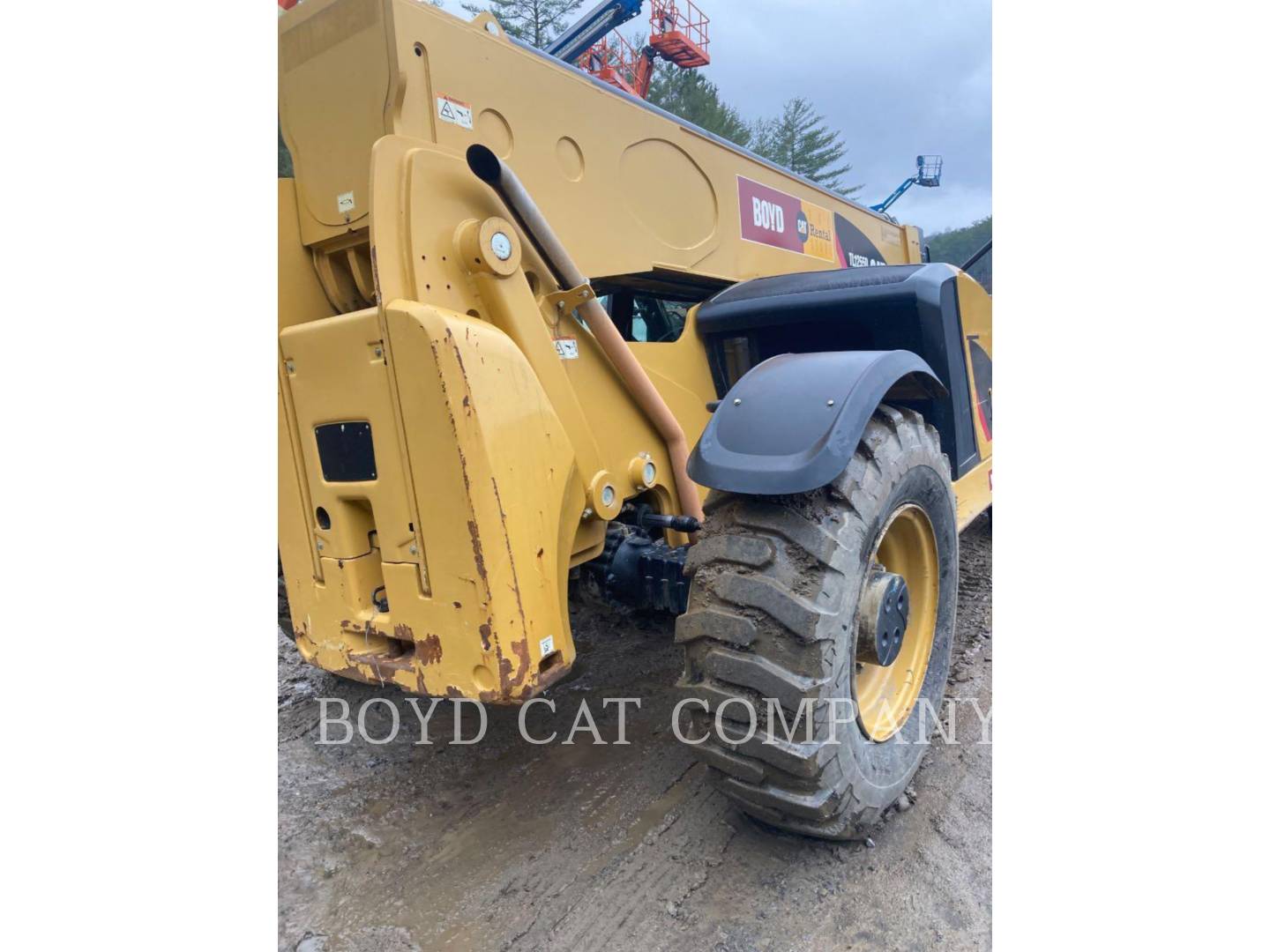 Cat TH1255D, Telehandler, 4498 hours, S/N: ML700586, 2016 - Image 3