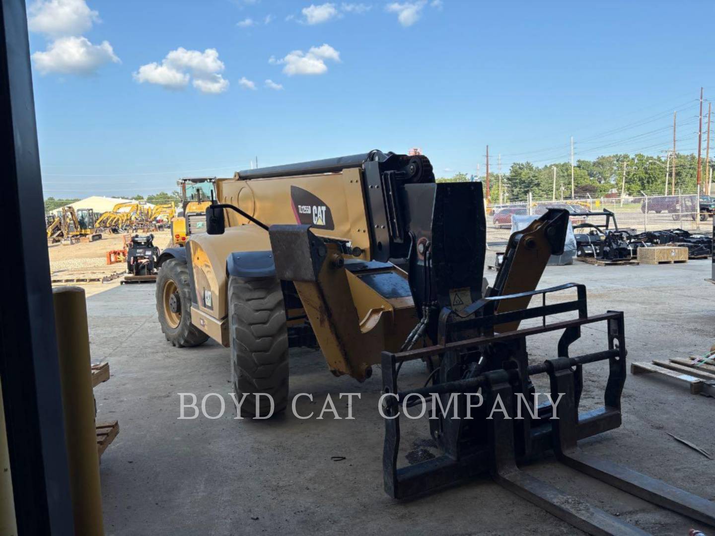 Cat TL1255D, Telehandler, 3135 hours, S/N: ML701552, 2019 - Image 2