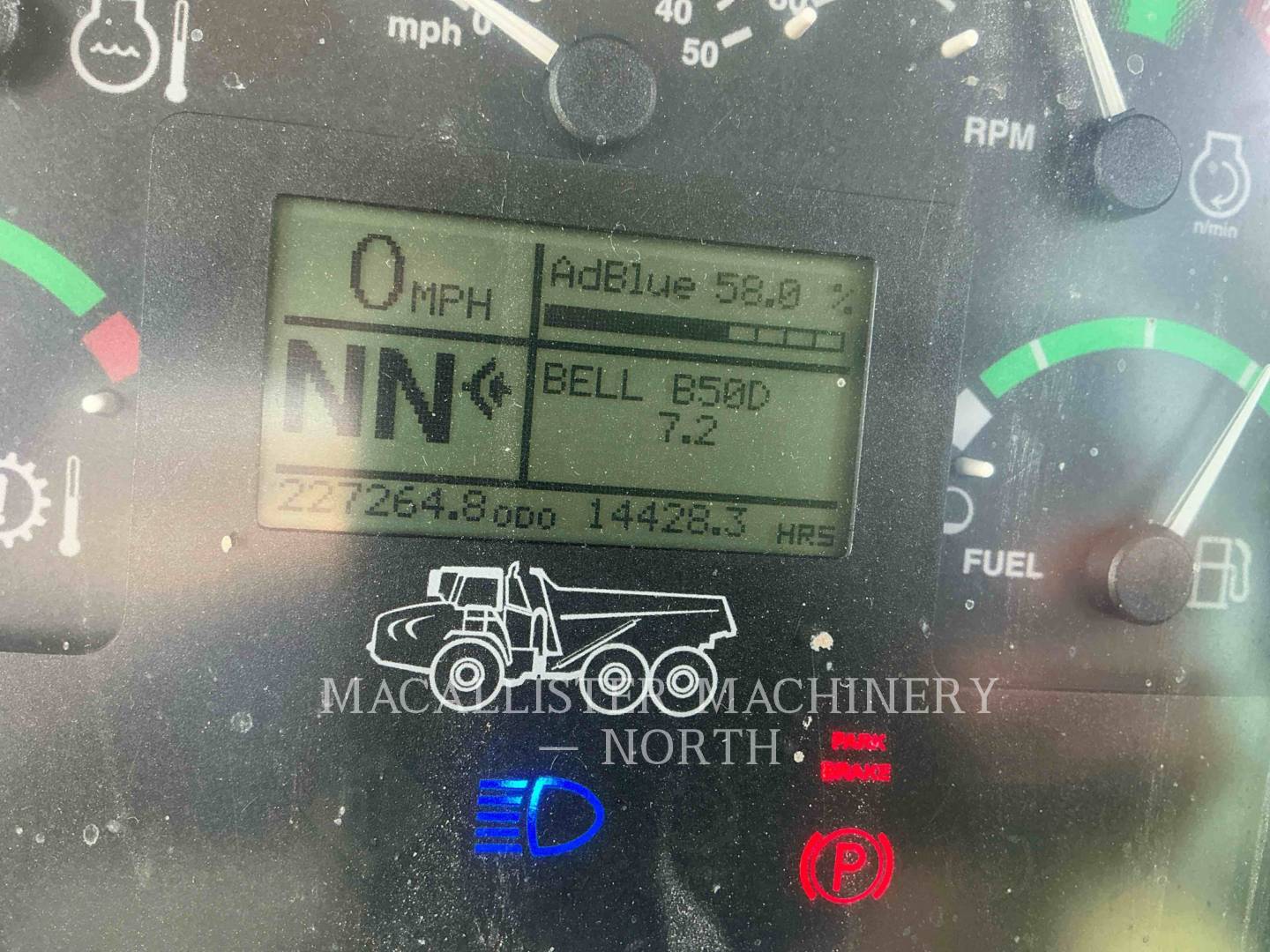 Bell Equipment North America, Inc. B50D, Articulated Truck, 14428 hours, S/N: B93A350DV07204477, 2013 - Image 5