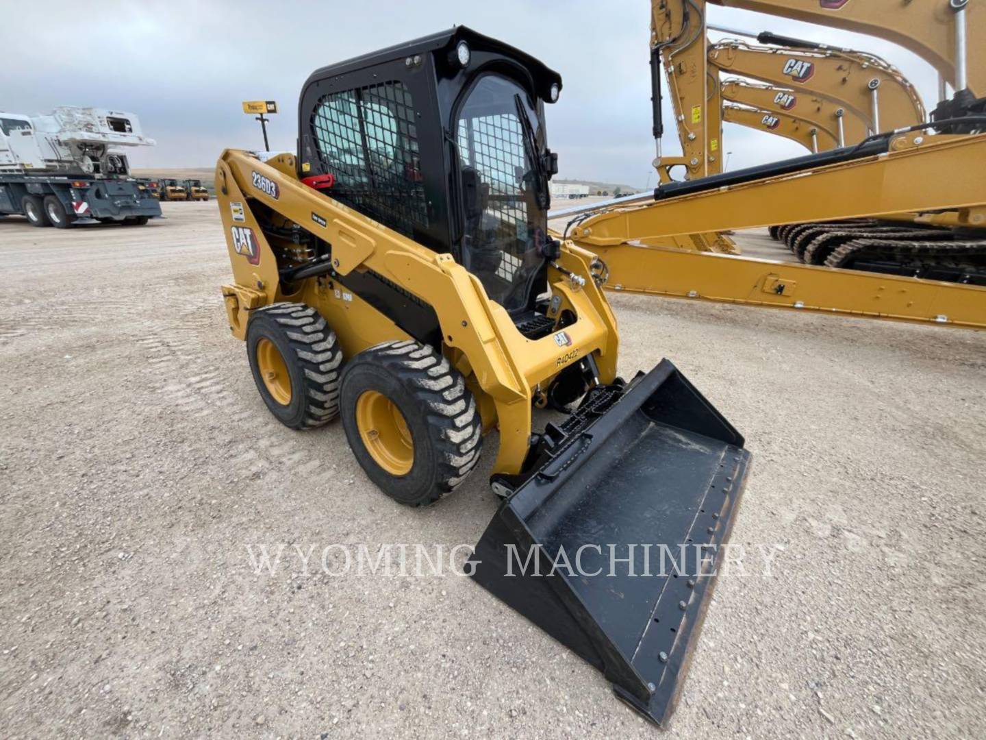 Cat 236D3, Skid Steer Loader, 68 hours, S/N: R4D00422, 2024 - Image 2