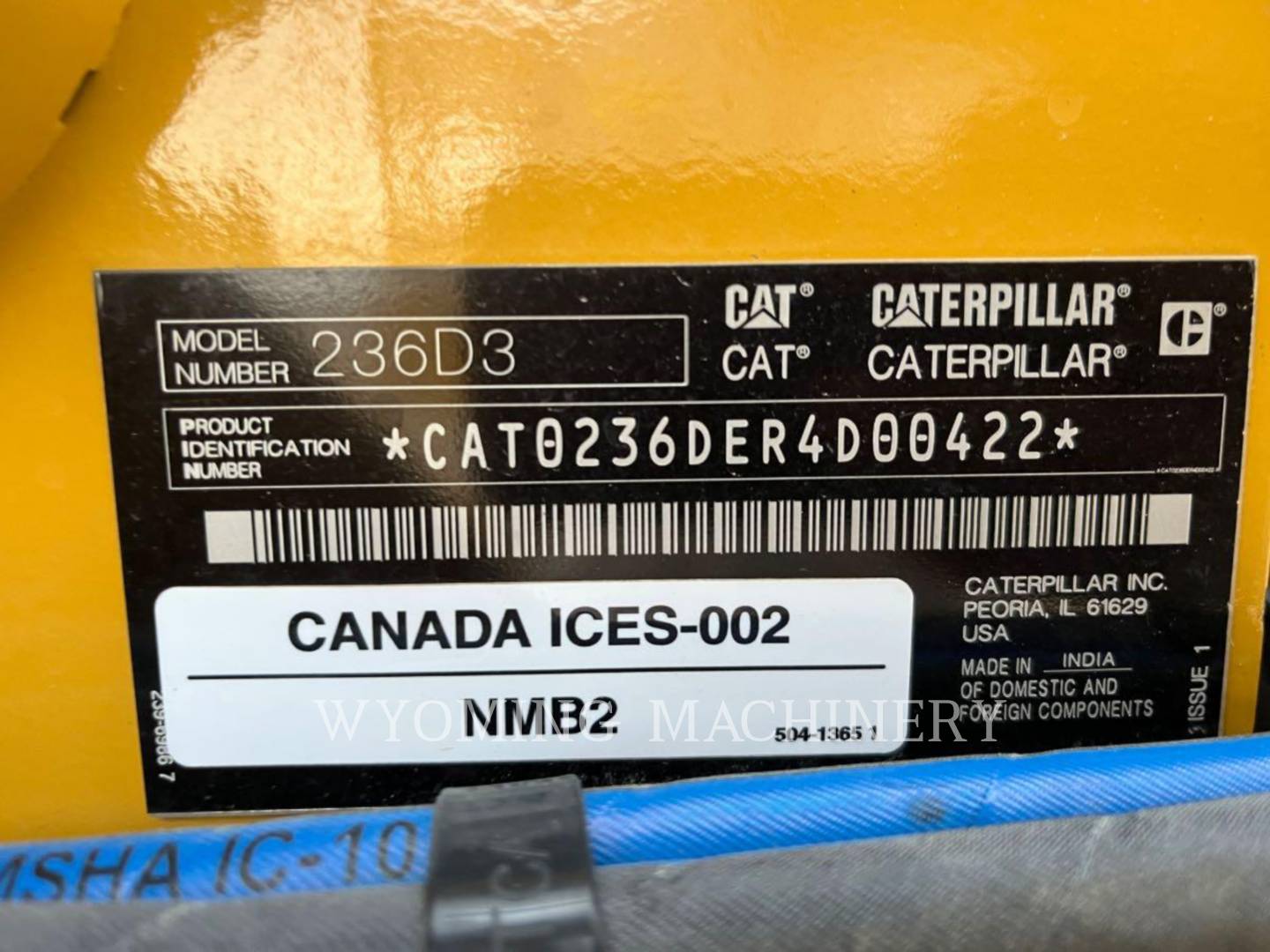 Cat 236D3, Skid Steer Loader, 68 hours, S/N: R4D00422, 2024 - Image 6