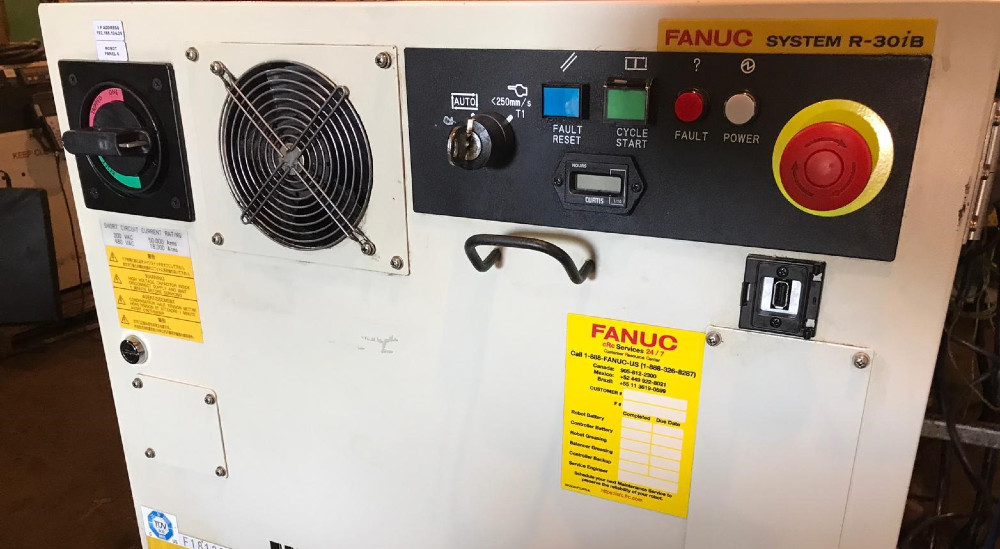 Fanuc, m- 710ic/45m, robot with R-30iB control, power cables, iPendant - Image 3