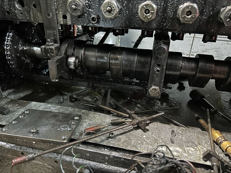 10 Ton, Waterbury-Farrel #1012+1-ICOP, transfer press, 2" stroke, Minster clutch & brake combo, 1967 - Image 6