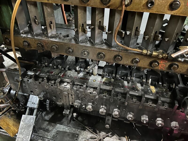 10 Ton, Waterbury-Farrel #1012+1-ICOP, transfer press, 2" stroke, Minster clutch & brake combo, 1967 - Image 9