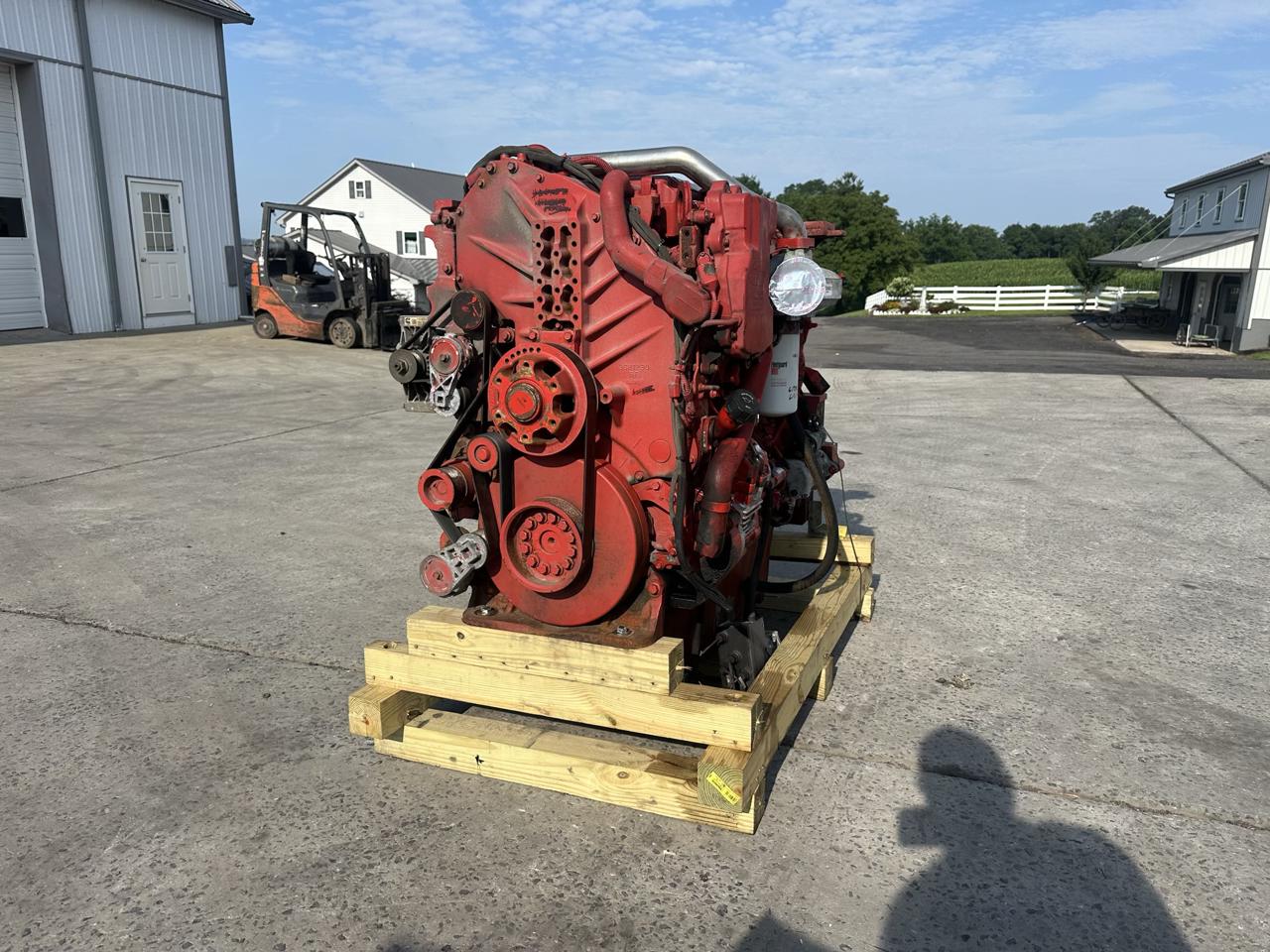 525 HP Model QSX15, industrial engine takeout of air compressor, Tier 4, 6150 hours, 2013 - Image 2