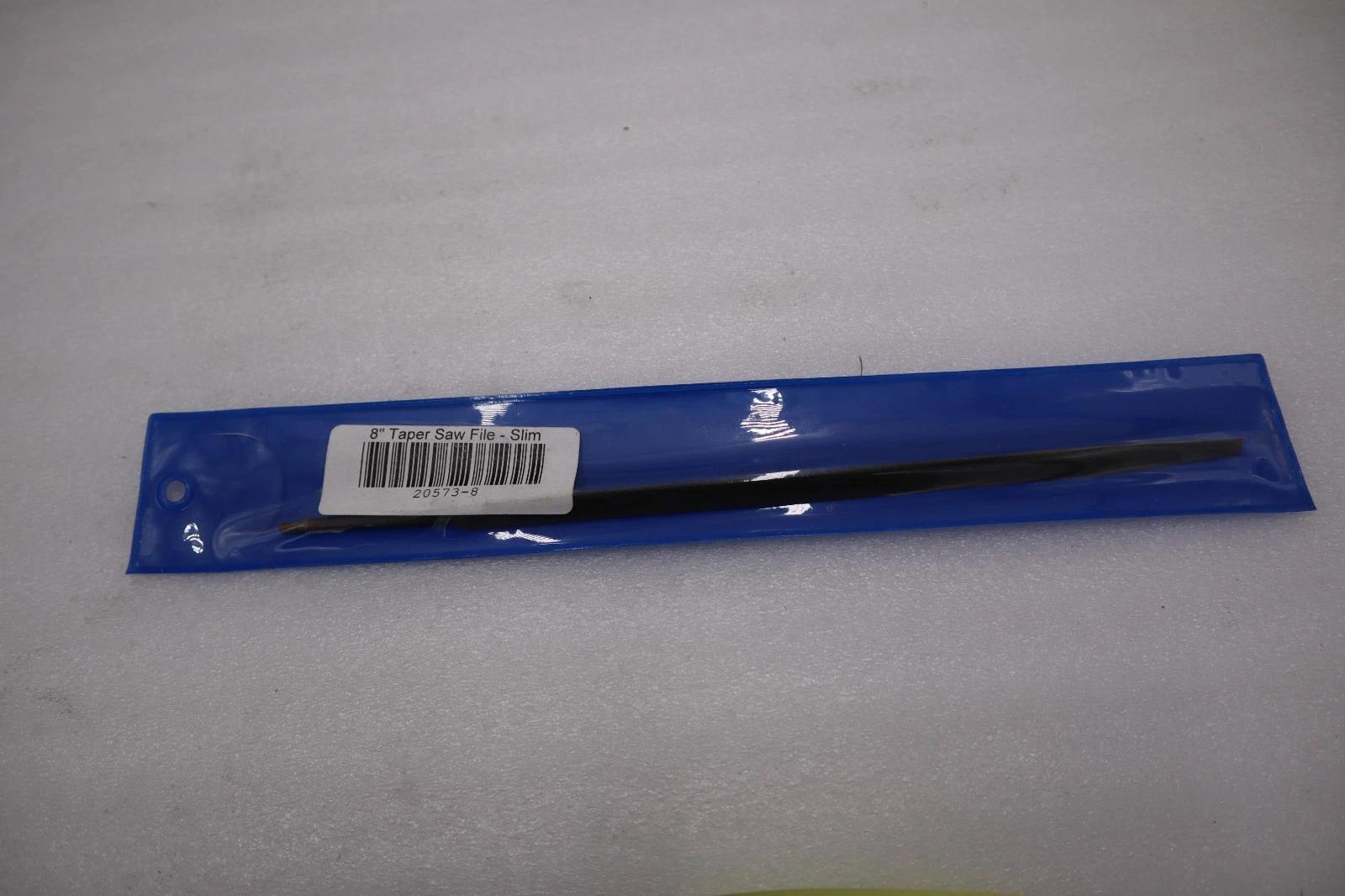 LOT OF 4 - NEW Grobet 8" Slim Taper Saw American Pattern File USA STOCK H707A - Image 1