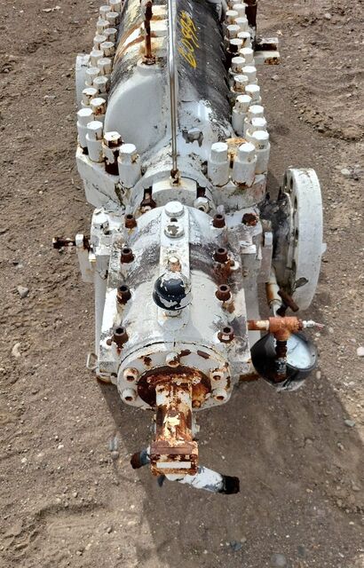 584 GPM @ 4620' TDH, Sulzer Bingham #3x6x9C, horizontal mulit-stage centrifugal pump, complete package - Image 9
