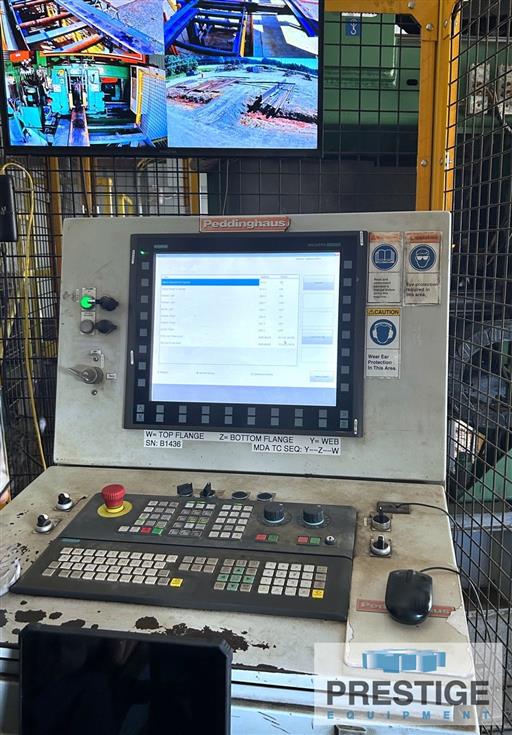 Peddinghaus #PCD-1100/3C ATC Advantage 2, CNC high speed carbide beam drill & saw line, 2015 - Image 3