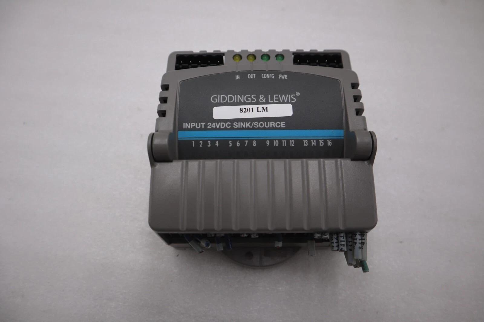 GIDDINGS & LEWIS M.1300.7372 R1 Input Module 24VDC SINK/SOURCE STOCK 638-D - Image 1