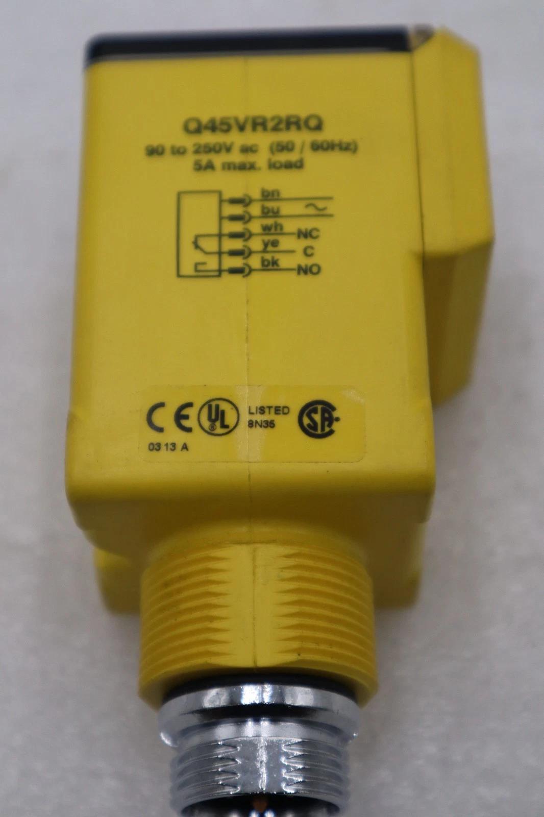 New banner q45vr2rq photoelectric rugged rectangle sensor stock h1350a - Image 2