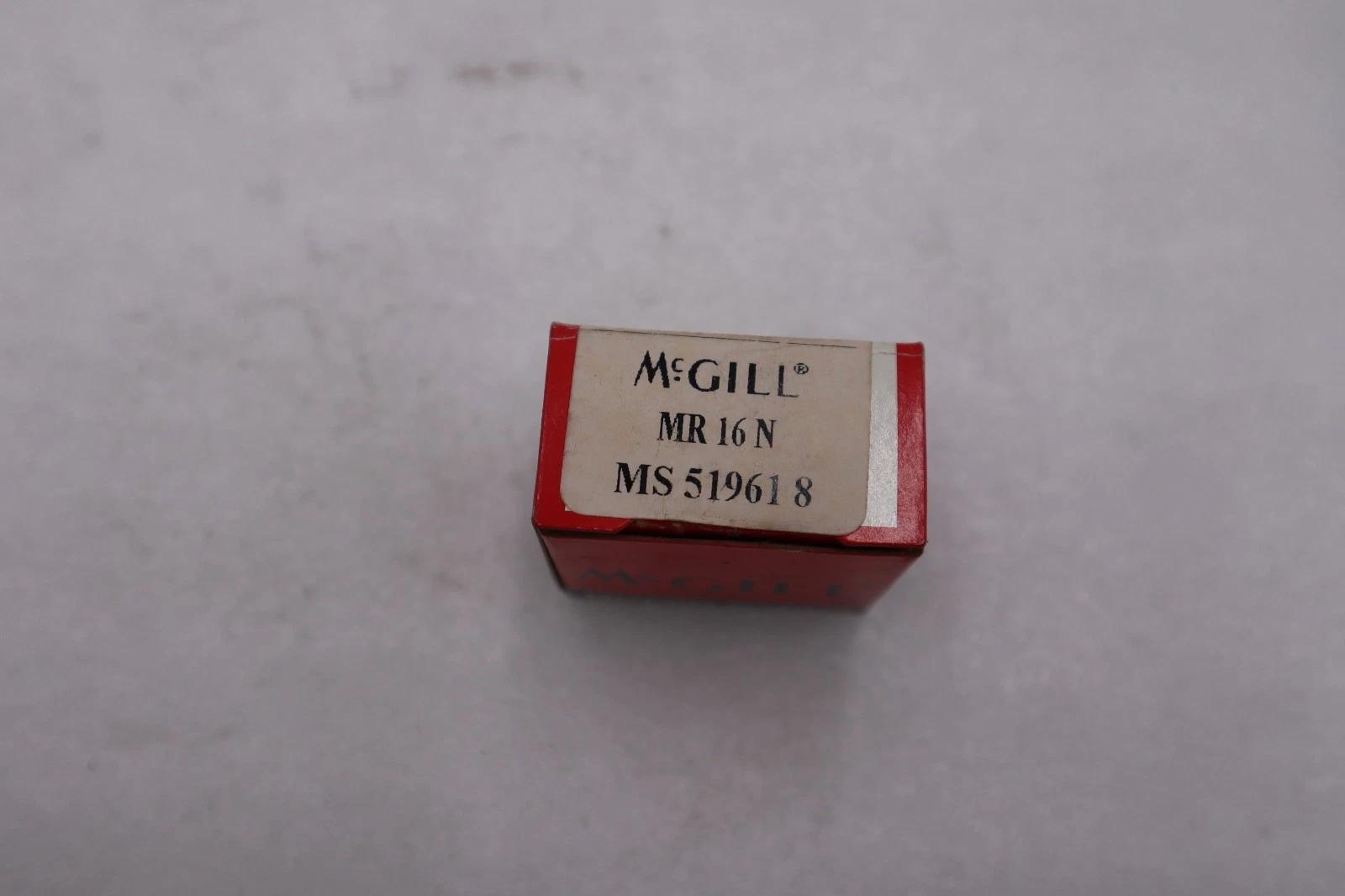 Lot of 3 - mcgill mr16n/ mr 16 n needle roller bearing stock h351a - Image 3