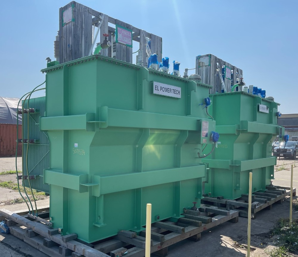 5000 KVA 66000 Primary, 480/277 Secondary, Elpowertech, transformer, 2022 unused - Image 1