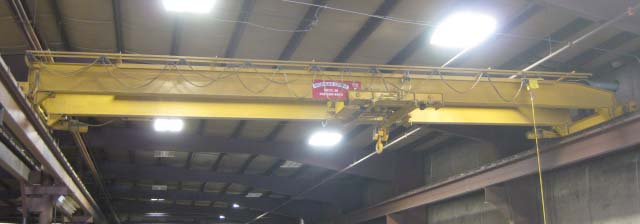5 Ton, Michigan, 33' 6" Span, 20' lift, pendant, 2-Speed All, 1999, #1379 - Image 1