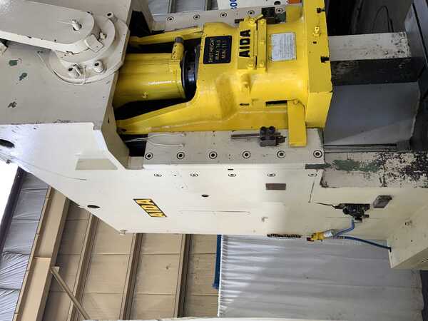 150 Ton, Aida #FP-XGC-150SU, gap frame press, 7.8" stroke, 15.7"Shut Height, 45 SPM, 10 HP, air clutch & - Image 3