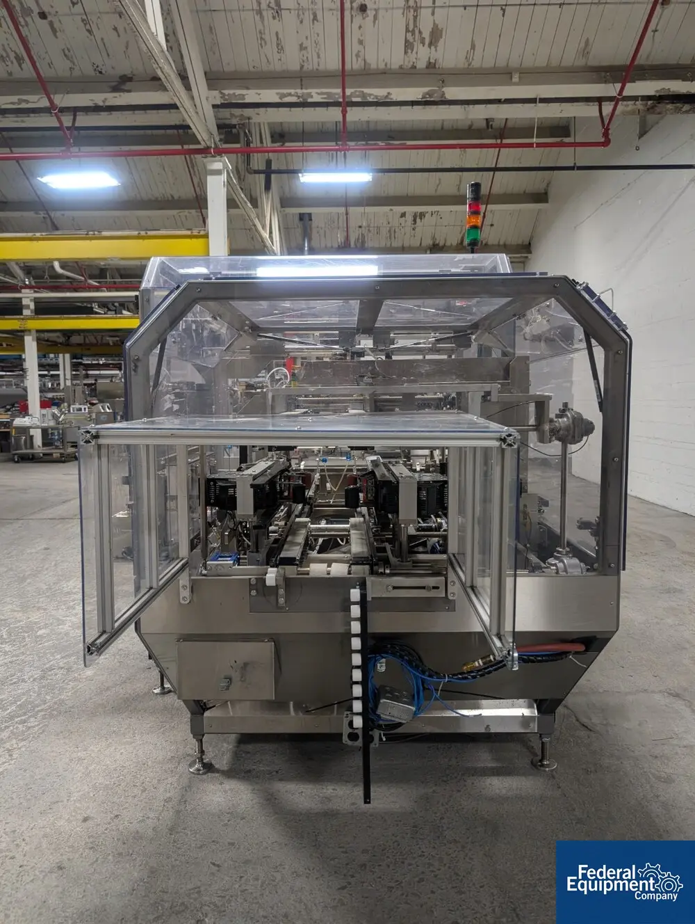 MGS #Advantage, Case Packer, powered case feeder, dual tag heads, PLC controls, 2008 - Image 3