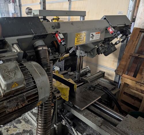 12" X 10.25" Marvel Spartan #PA260EPC, Horizontal Saw, 1.25" x 12'11" blade, 65-330 SFM, 5/1 HP, 2018 - Image 7