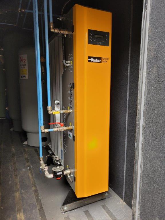 Parker #N2.45PB/LN, Nitrogen Generator, Skid System, w/Receiver, Control, 0 hours, 2018 - Image 6