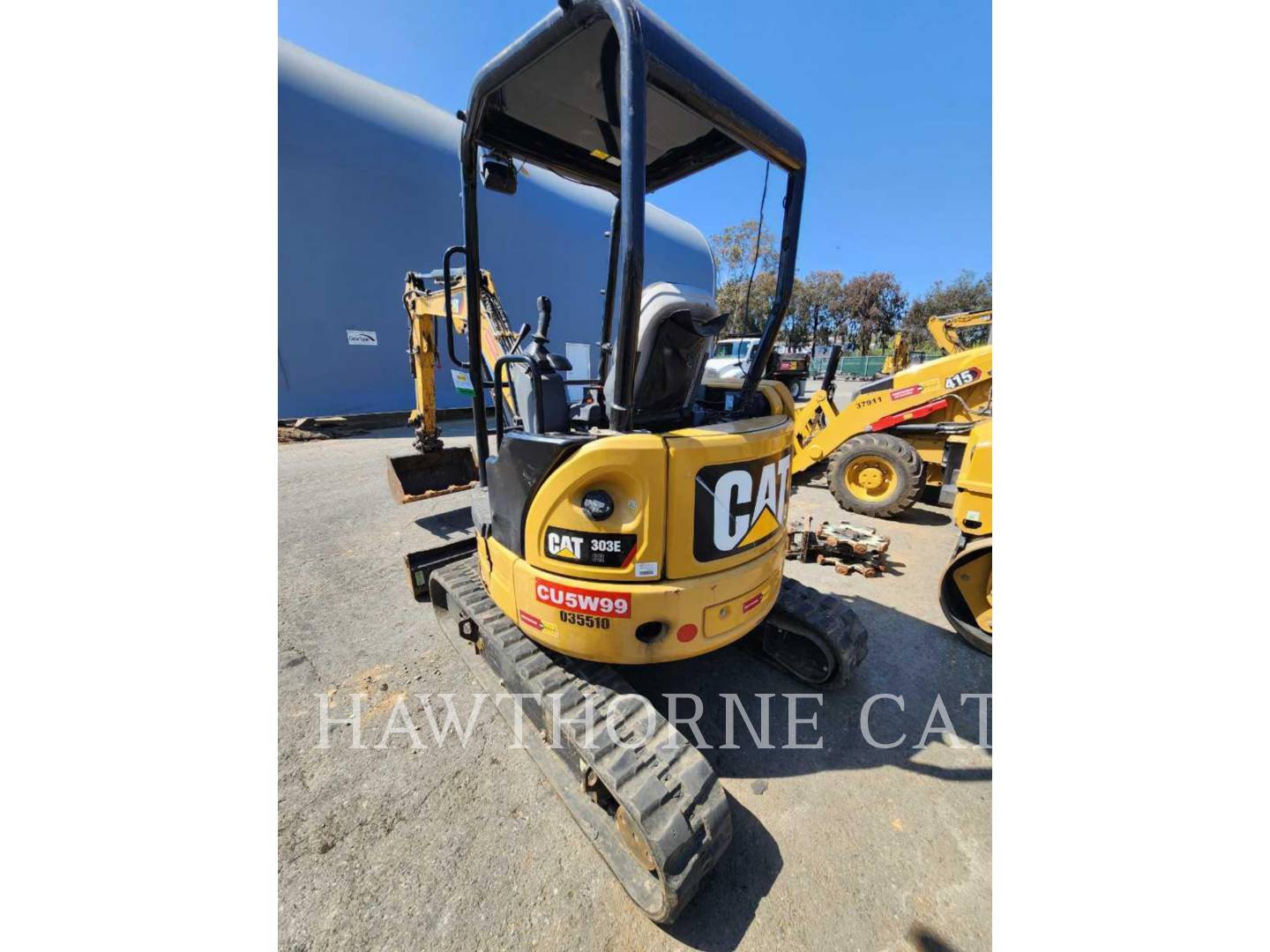 Caterpillar 303E CR, Crawler Excavator, 1476 hours, S/N: HHM03600, 2019 - Image 2