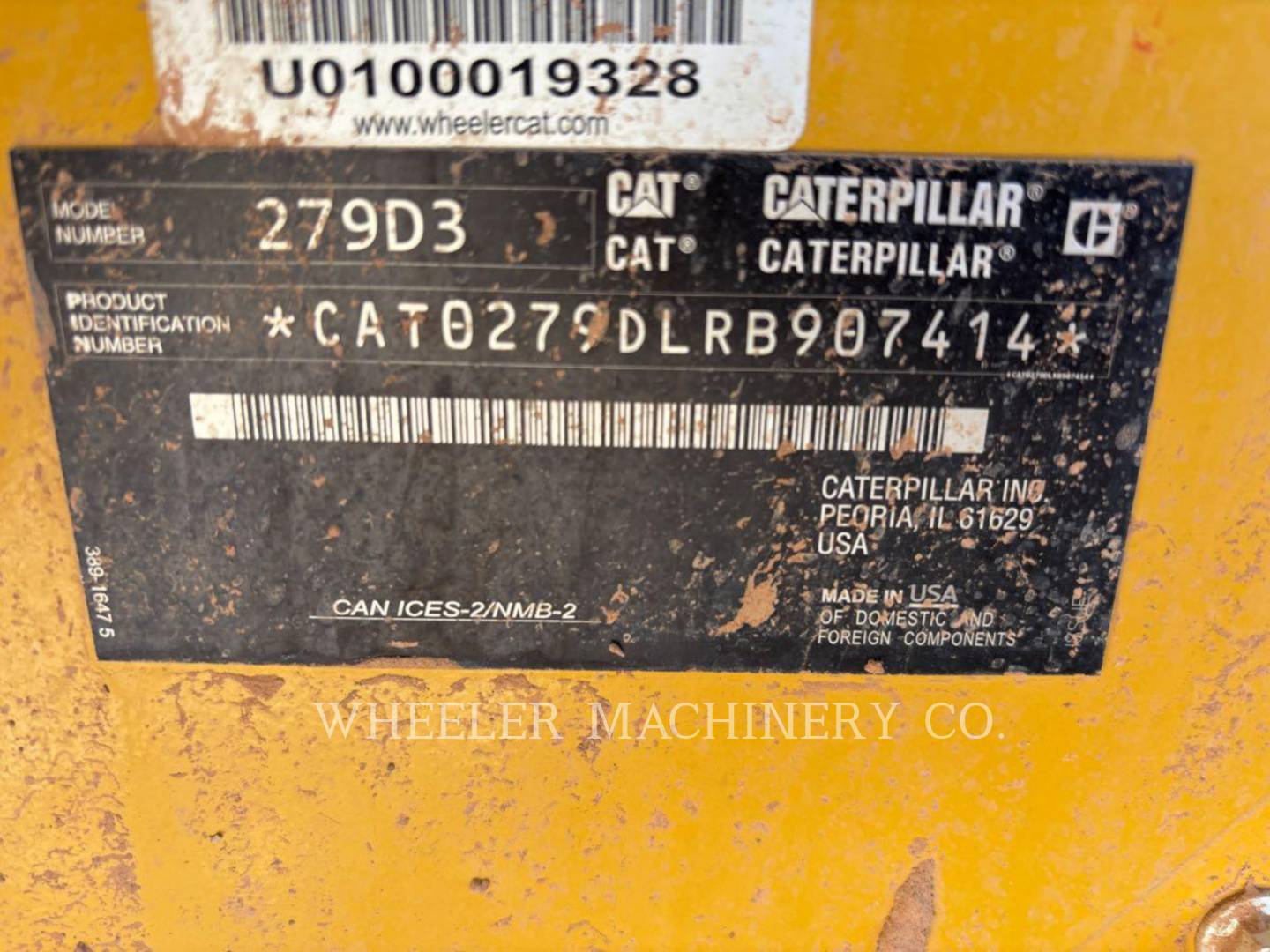 Caterpillar 279D3 C3H2, Track Loader, 135 hours, S/N: RB907414, 2024 - Image 2