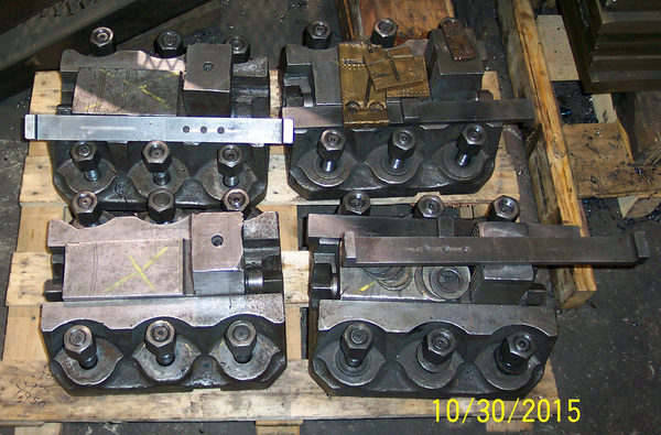 88" Stanko #1525, vertical boring mill, 98" swing, 86" under rail, 55 HP, 4-Axis Mitutoyo digital read out - Image 4