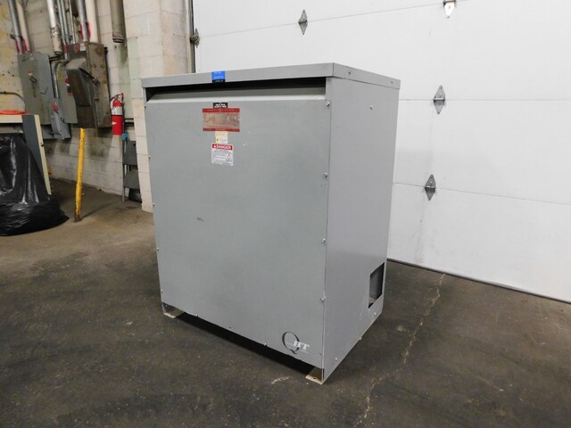 300 KVA 480 Primary, 208/120 Secondary, General Electric 9T23B3878 transformer - Image 5