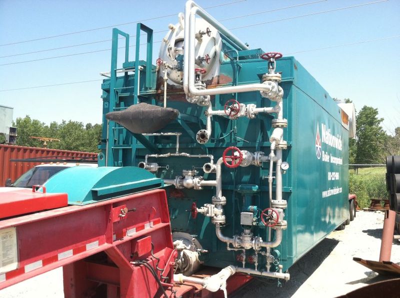 70000 PPH Nebraska, 300 psi, gas, low NOx, 2.5 ppm NOx option, used w/warranty - Image 1