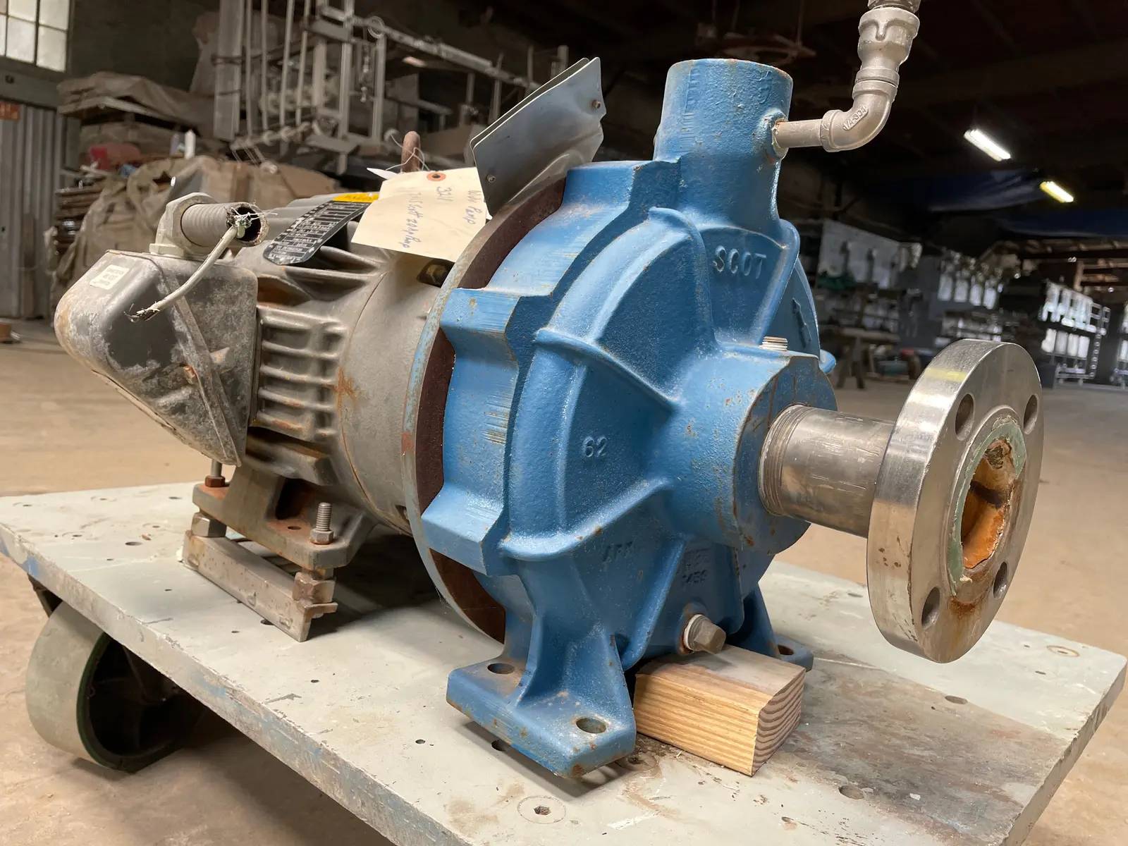 175 GPM, Scot Pump #62JM, centrifugal pump, 20 HP - Image 3