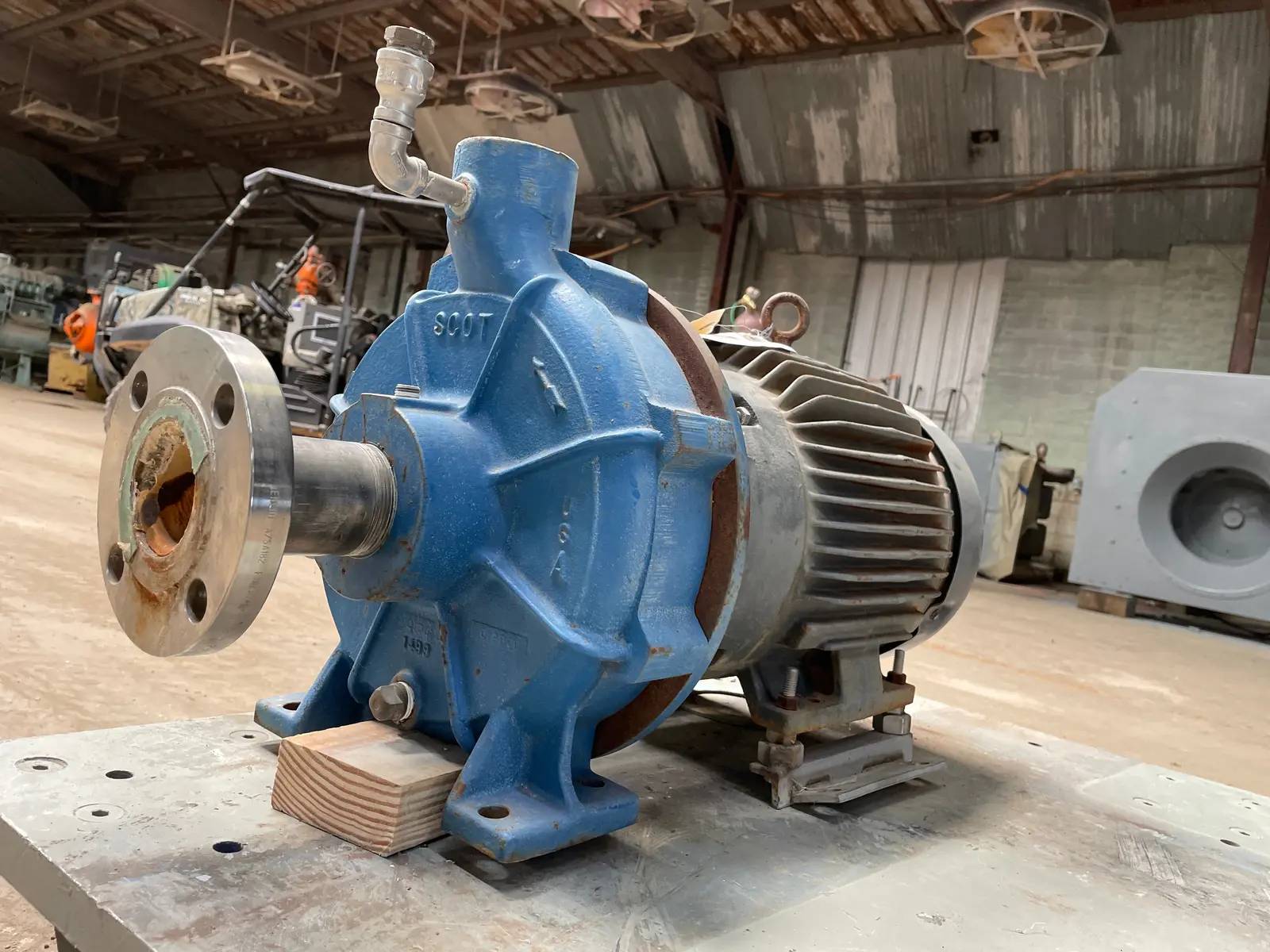 175 GPM, Scot Pump #62JM, centrifugal pump, 20 HP - Image 5